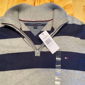 Men’s Tommy Hilfiger cotton zip up sweater